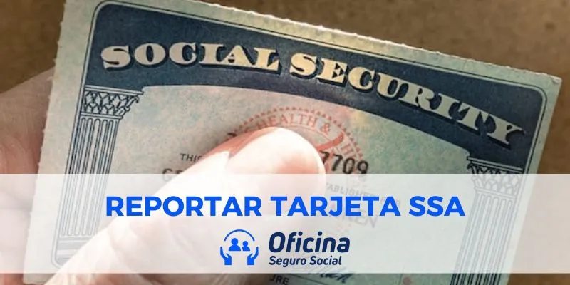 Reportar tarjeta del seguro Social ssa